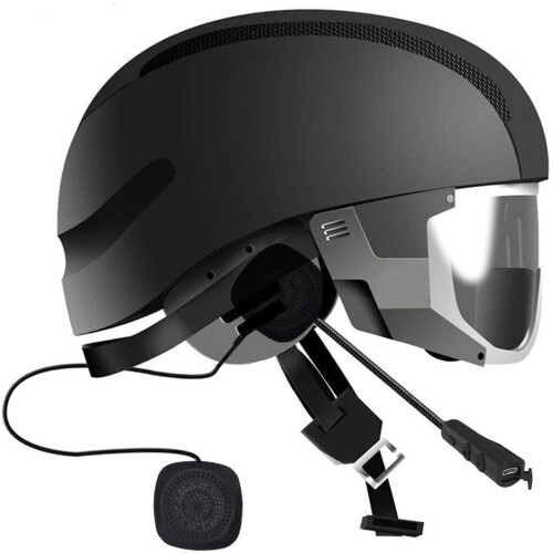 Ακουστικά Bluetooth για κράνος μοτοσικλέτας, Bluetooth5.0, Αδιάβροχα, Κλήσεις και μουσική 1