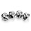 Stainless Steel Chilling Stones Reusable Skull  Ice-Cubes 6