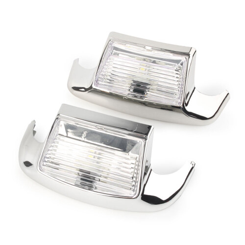 Φως LED για το μπροστινό και πίσω φτερό Harley Glide Touring, λευκό 2