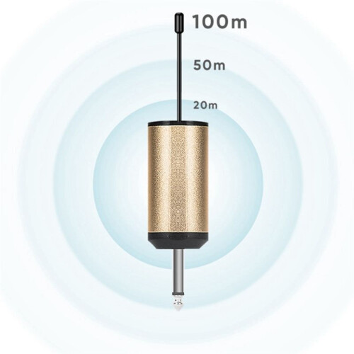 2X Wireless Microphone System,Wireless Microphone Set with Headset & Lavalier Lapel Mics Beltpack Transmitter Receiver 2