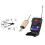 2X Wireless Microphone System,Wireless Microphone Set with Headset & Lavalier Lapel Mics Beltpack Transmitter Receiver 8