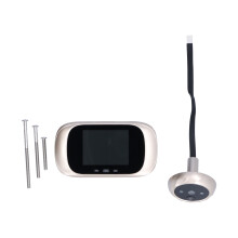 Digital Doorbell Camera 2.8in LCD Infrared Night Vision Home Security Gold