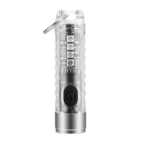 Portable Mini Keychain Flashlight Rechargeable Super Bright 1
