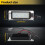 2x18LED nummerpladelys 6000K vandtæt E4 til Chevrolet Corvette 2014-2019 2