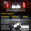 2x18LED nummerpladelys 6000K vandtæt E4 til Chevrolet Corvette 2014-2019 7