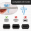 Type-C interface telefoonstofdop geschikt voor Kindle-reader, decoratieve combinatiehanger voor readerhouder 8
