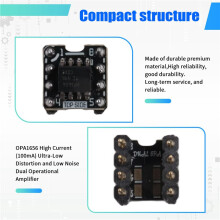 New OPA1656 High Current (100mA) Ultra-Low Distortion and Low Noise Dual Operational Amplifier 1656 DIP8 Straight Plug A