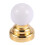 1:12 Dolls House Miniature Globe White Ceiling LED Light Lighting Lamp with Battery 1