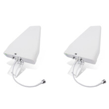 2X 4G LTE 5G High Gain Log-Periodic LDPA Directional Antenna, Outdoor Aerial 800-3700MHz for Enhanced Cell Signal