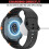 Σκληρή θήκη με προστατευτικό οθόνης για Samsung Galaxy Watch8Classic46mm, αντιχαρακτική, ασημί, 7