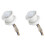 2X  Motion Sensor Light  110-220V PIR Sensor  Detection  Delay Adjustable Infrared Induction Detector 1