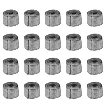 20X Lancia Morbida Piombo Piombo da Pesca con Pinze da Pesca, 1,0 mm