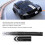Portable Black Car Decals 4 Pack 1