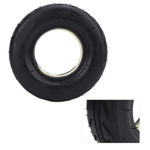 6X2 Solid Rubber Tire for Electric Scooter – Widened, Thickened, 6 Inch 2