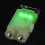 JINGT Mini Keychain Flashlight Dual Light Flash Light with 6 Modes Camping Lights 6