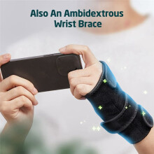 Rehabilitations-Handgelenkbandage mit Fester StüTze, Handbandage für die Linke Hand bei SehnenscheidenentzüNdung, Verstauchung, Arthritis,