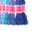 Bright Colour Embroidery Thread 12Pcs Polyester for Handicrafts Blue Range 12