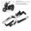 Silver CNC Levers for ADV150 Motorcycle 17