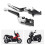 Silver CNC Levers for ADV150 Motorcycle 14