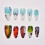 (XS) Ocean Creature False Nails 10pcs 3