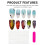 (S) Ocean Creature False Nails 10pcs 5