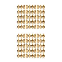 100 Pcs PC PCB Motherboard Brass Standoff Hexagonal Spacer M3 7+4mm