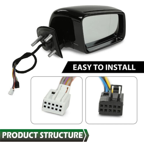 Car View Mirror Assembly for   ML GL Class ML63 ML350 W164 X164 2005-2011 1648105193 Left