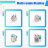 10PCS 3D Analog Joysticks Sensor Module Stick Replacement Repair Parts Game Parts for  NGC Gamecube Controller 7