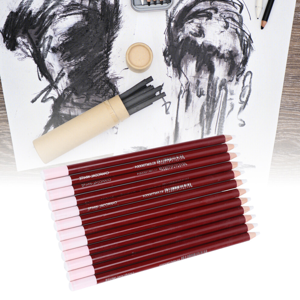 White Charcoal Pencil 17.2Cm For Sketching And Highlighting 9381390957176