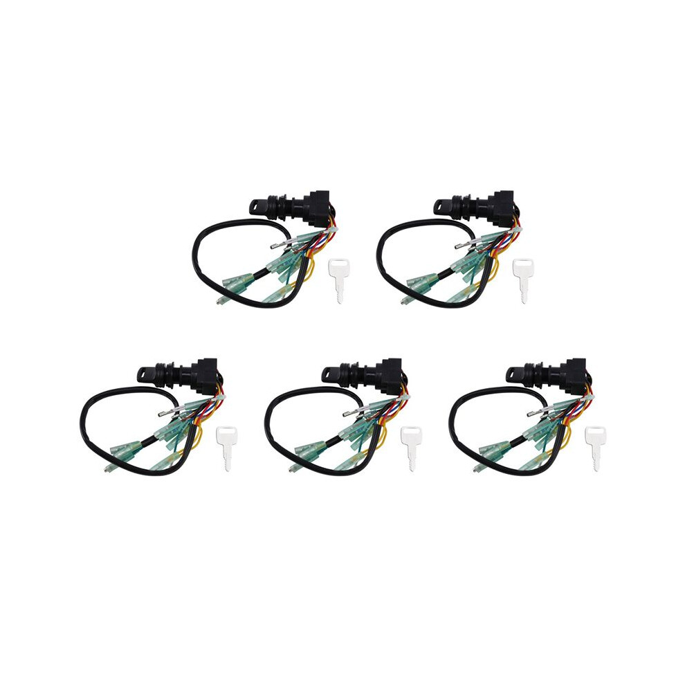 5X Ignition Key Assy For Outboard Motor Control Box 703-82510-43-00 4711956604162