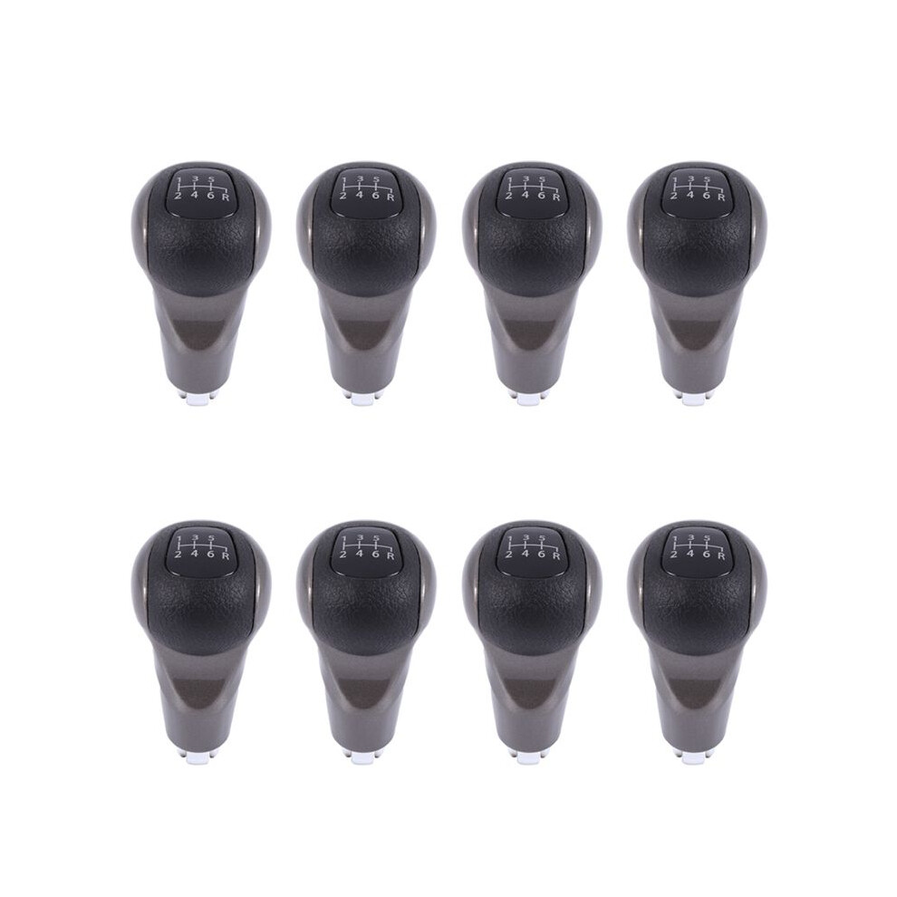 8X 6 Speed Mt Car Gear Shift Knob Stick Change Lever Knob For Dx Ex Lx 2006-2011 54102-Sna-A01 Black/Grey 6034214631259