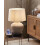 Beliani Table Lamp CAINE Ceramic Light Beige 2