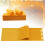 2Pcs 5.4mm Beeswax Press Mold Rubber Comb Yellow 15