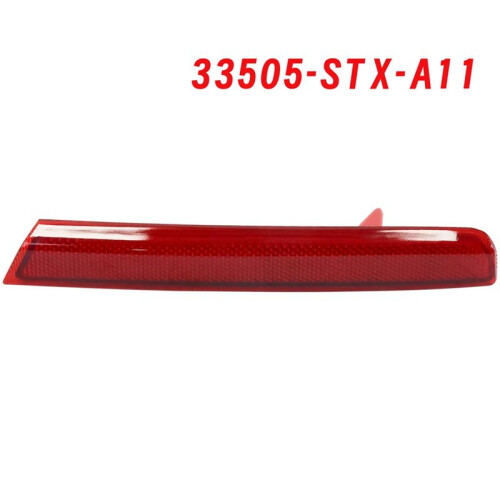 Rear Bumper Reflector Light Panel Bumper Reflector Lamp 33505-STX-A11 for   2010-2013 Right 1