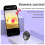 Ring Remote Control is Suitable for   Page Turning Roller, Camera Shutter, for Ios for Android Phones B 6