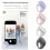 Ring Remote Control is Suitable for   Page Turning Roller, Camera Shutter, for Ios for Android Phones B 8