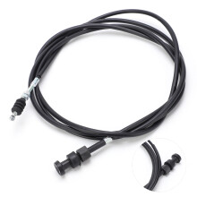 Kawasaki Gas Mule 3010 Trans Starter/Choke Cable 54017‑7502 ABS Metal Black