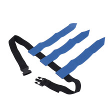 Adjustable Nylon Flag Football Belt for Kids & Adults, Blue, 113cm