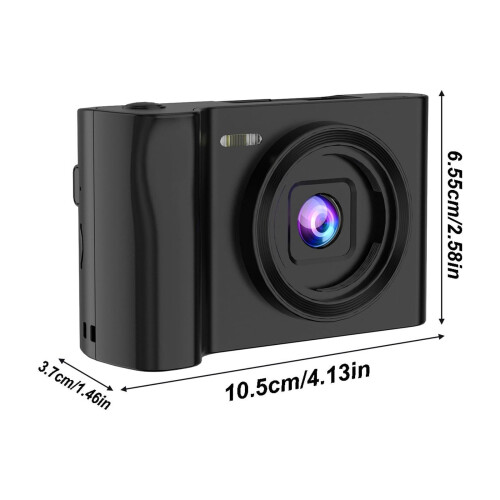 Φορητή μίνι βιντεοκάμερα HD1080p για παιδιά 6–12 ετών, με δυνατότητα λήψης, με κάρτα SD 2