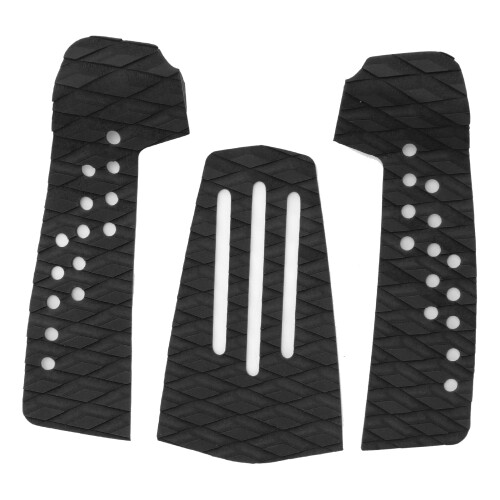 3 pcs AntiSlip EVA Surf Traction Pad, MoistureProof, Black 1