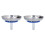 2Pcs Stainless Steel Sink Strainer Plug 80mm AntiClogging Kitchen Accessories 2