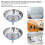 2Pcs Stainless Steel Sink Strainer Plug 80mm AntiClogging Kitchen Accessories 3