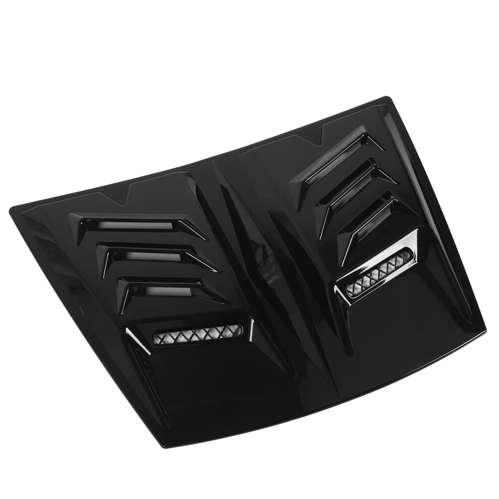 Glossy Hood Air Vent Cover For 1 Series E90 E91 & More, Universal Fit Black 4621390959226