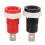 Μπανάνες Socket4mm ηλεκτρικής αγωγιμότητας σταθερά τερματικά συνδετήρων μετάδοσης 6