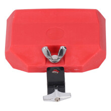 Latin Drum Jam Block Hard Plastic Cowbell with Stand for Percussion Lovers