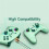 RGB Wireless  Controller for   Gamepad Android Phone/PC Joystick TV Box/Steam Gamepad A 4