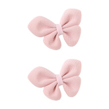 2Pcs Curtain Tieback Sweet Bows Window Curtain Bind-Korean pink