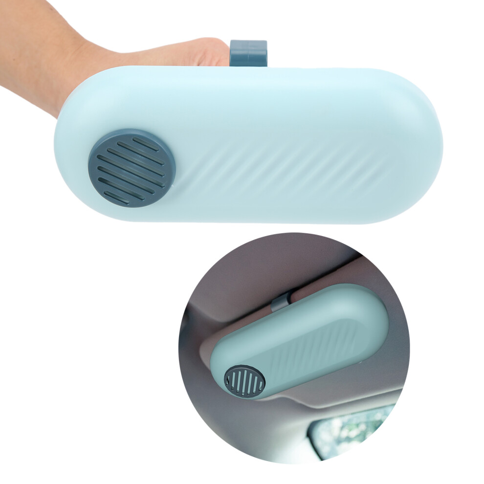 Car Glasses Case With Aromatherapy, Dustproof, Anti-Scratch, 17.5X7.5cm, Blue 7681390960544
