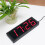 2.3inch Wifi Clock 12/24Hours Electronic Clock LED Digital  Display Date Alarm Clock Wireless Network WIFI Timing 5