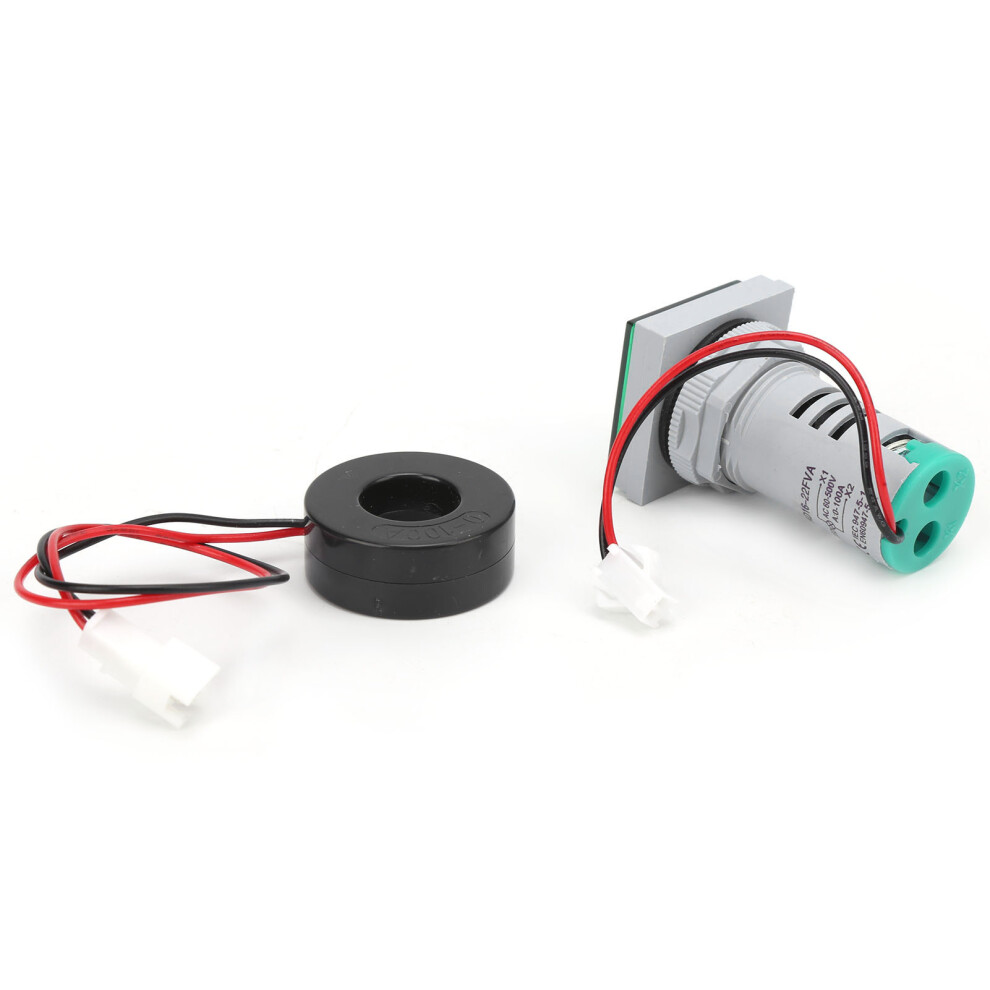 Ad16â22Fva 2In1 Voltage Current Meter | Ac60-500V 0-100A Green 8721390961321